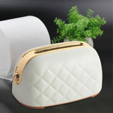 Maxbell Tissue Holder Built in Spring Inside Stylish Non Slip Tissue Cover for Hotel Green