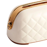 Maxbell Tissue Holder Built in Spring Inside Stylish Non Slip Tissue Cover for Hotel Beige