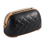 Maxbell Tissue Holder Built in Spring Inside Stylish Non Slip Tissue Cover for Hotel Black