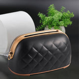 Maxbell Tissue Holder Built in Spring Inside Stylish Non Slip Tissue Cover for Hotel Black