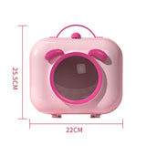 Maxbell Hair Bow Holder Hair Clips Container Storage Box for Girls Hair Pin Barrette Rabbit