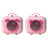 Maxbell Hair Bow Holder Hair Clips Container Storage Box for Girls Hair Pin Barrette Rabbit