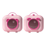 Maxbell Hair Bow Holder Hair Clips Container Storage Box for Girls Hair Pin Barrette Rabbit