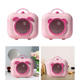 Maxbell Hair Bow Holder Hair Clips Container Storage Box for Girls Hair Pin Barrette Rabbit