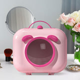 Maxbell Hair Bow Holder Hair Clips Container Storage Box for Girls Hair Pin Barrette Rabbit