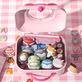 Maxbell Hair Bow Holder Hair Clips Container Storage Box for Girls Hair Pin Barrette Rabbit