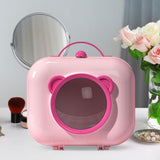 Maxbell Hair Bow Holder Hair Clips Container Storage Box for Girls Hair Pin Barrette Bear