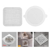 Maxbell 20 Pieces Disposable Shower Drain Catcher Floor Sink Strainer Filter Sticker