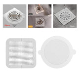 Maxbell 20 Pieces Disposable Shower Drain Catcher Floor Sink Strainer Filter Sticker