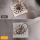 Maxbell 20 Pieces Disposable Shower Drain Catcher Floor Sink Strainer Filter Sticker