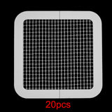 Maxbell 20 Pieces Disposable Shower Drain Catcher Floor Sink Strainer Filter Sticker