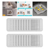 Maxbell 20 Pieces Disposable Shower Drain Catcher Floor Sink Strainer Filter Sticker