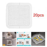 Maxbell 20 Pieces Disposable Shower Drain Catcher Floor Sink Strainer Filter Sticker