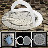 Maxbell 20 Pieces Disposable Shower Drain Catcher Floor Sink Strainer Filter Sticker