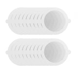 Maxbell 20 Pieces Disposable Shower Drain Catcher Floor Sink Strainer Filter Sticker