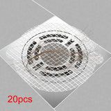 Maxbell 20 Pieces Disposable Shower Drain Catcher Floor Sink Strainer Filter Sticker