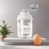 Maxbell Egg Shaker Kitchen Gadget Egg Homogenizer for Cooking Tool Restaurant Baking White