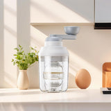 Maxbell Egg Shaker Kitchen Gadget Egg Homogenizer for Cooking Tool Restaurant Baking White