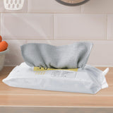 Maxbell Cleaning Cloth Absorbent Wet and Dry Reusable for Kitchen Windows Gray