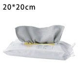 Maxbell Cleaning Cloth Absorbent Wet and Dry Reusable for Kitchen Windows Gray