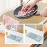 Maxbell Cleaning Cloth Absorbent Wet and Dry Reusable for Kitchen Windows Pink