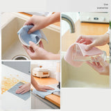 Maxbell Cleaning Cloth Absorbent Wet and Dry Reusable for Kitchen Windows Pink