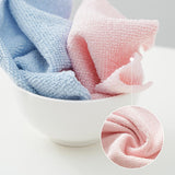 Maxbell Cleaning Cloth Absorbent Wet and Dry Reusable for Kitchen Windows Blue