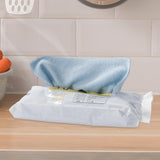 Maxbell Cleaning Cloth Absorbent Wet and Dry Reusable for Kitchen Windows Blue