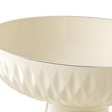 Maxbell Decorative Pedestal Bowl Organization for Table Centerpiece Living Room Home Round