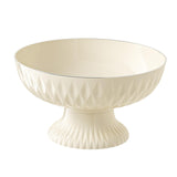 Maxbell Decorative Pedestal Bowl Organization for Table Centerpiece Living Room Home Round