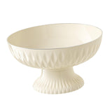 Maxbell Decorative Pedestal Bowl Organization for Table Centerpiece Living Room Home Round