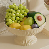 Maxbell Decorative Pedestal Bowl Organization for Table Centerpiece Living Room Home Flower