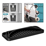 Maxbell Refrigerator Water Drip Tray Silicone for Water Dispenser Fridge Ice Machine black
