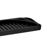 Maxbell Refrigerator Water Drip Tray Silicone for Water Dispenser Fridge Ice Machine black