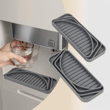 Maxbell Refrigerator Water Drip Tray Silicone for Water Dispenser Fridge Ice Machine gray