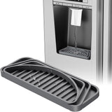 Maxbell Refrigerator Water Drip Tray Silicone for Water Dispenser Fridge Ice Machine gray