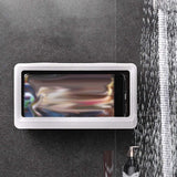 Maxbell Waterproof Shower Phone Box Shower Phone Case for Kitchen Bathroom Mirror