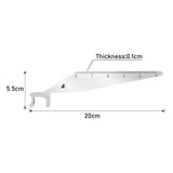 Maxbell Firefighting Tool 5 inch Pry Bar for Emergency First Responders Firefighters