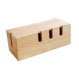 Maxbell Power Strip Box Portable Cable Management Box for Office Protects TV USB Hubs