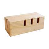 Maxbell Power Strip Box Portable Cable Management Box for Office Protects TV USB Hubs