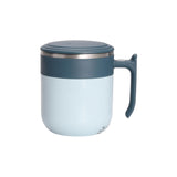 Maxbell Electric Protein Shaker Bottle Electric Mixing Cup for Other Beverage Coffee blue