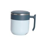 Maxbell Electric Protein Shaker Bottle Electric Mixing Cup for Other Beverage Coffee blue