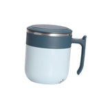 Maxbell Electric Protein Shaker Bottle Electric Mixing Cup for Other Beverage Coffee blue