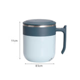 Maxbell Electric Protein Shaker Bottle Electric Mixing Cup for Other Beverage Coffee blue