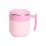 Maxbell Electric Protein Shaker Bottle Electric Mixing Cup for Other Beverage Coffee pink