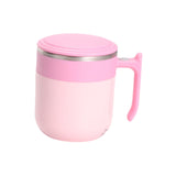 Maxbell Electric Protein Shaker Bottle Electric Mixing Cup for Other Beverage Coffee pink