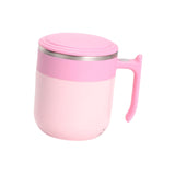 Maxbell Electric Protein Shaker Bottle Electric Mixing Cup for Other Beverage Coffee pink