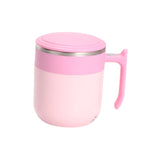 Maxbell Electric Protein Shaker Bottle Electric Mixing Cup for Other Beverage Coffee pink