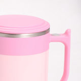 Maxbell Electric Protein Shaker Bottle Electric Mixing Cup for Other Beverage Coffee pink