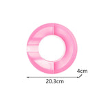 Maxbell Snack Bowl for 40oz Cup Resuable Durable Snack Rings for Home Office Camping Pink